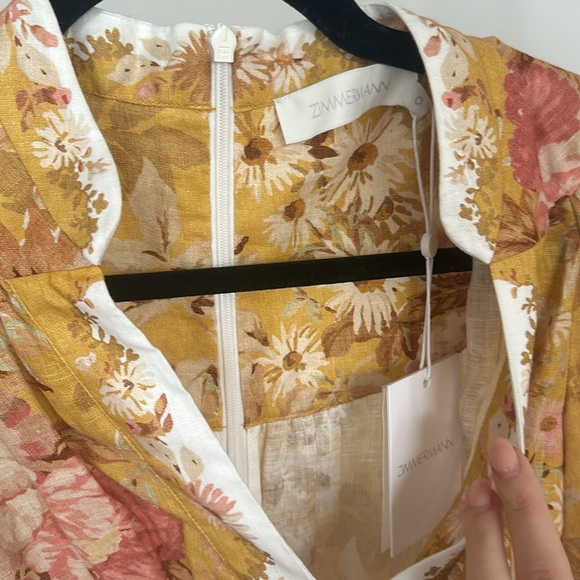 Zimmermann Pattie Mini Dress - Picture 6 of 10